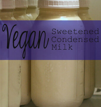 vegan sweetened condensed milk