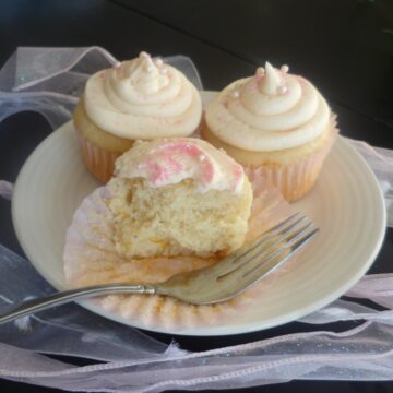 pink grapefruit cupcakes