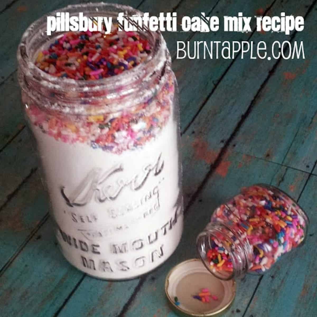 pillsbury funfetti cake mix recipe with sprinkles. 