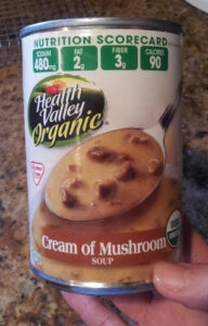 healthy cream of mushroom soup