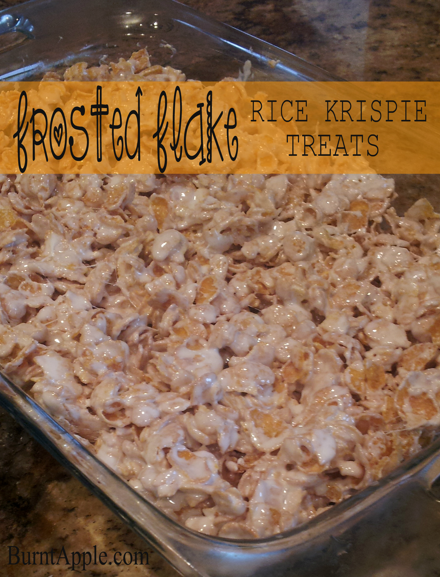 Frosted Flake Rice Krispy Treats