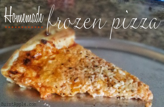 homemade frozen pizza recipe