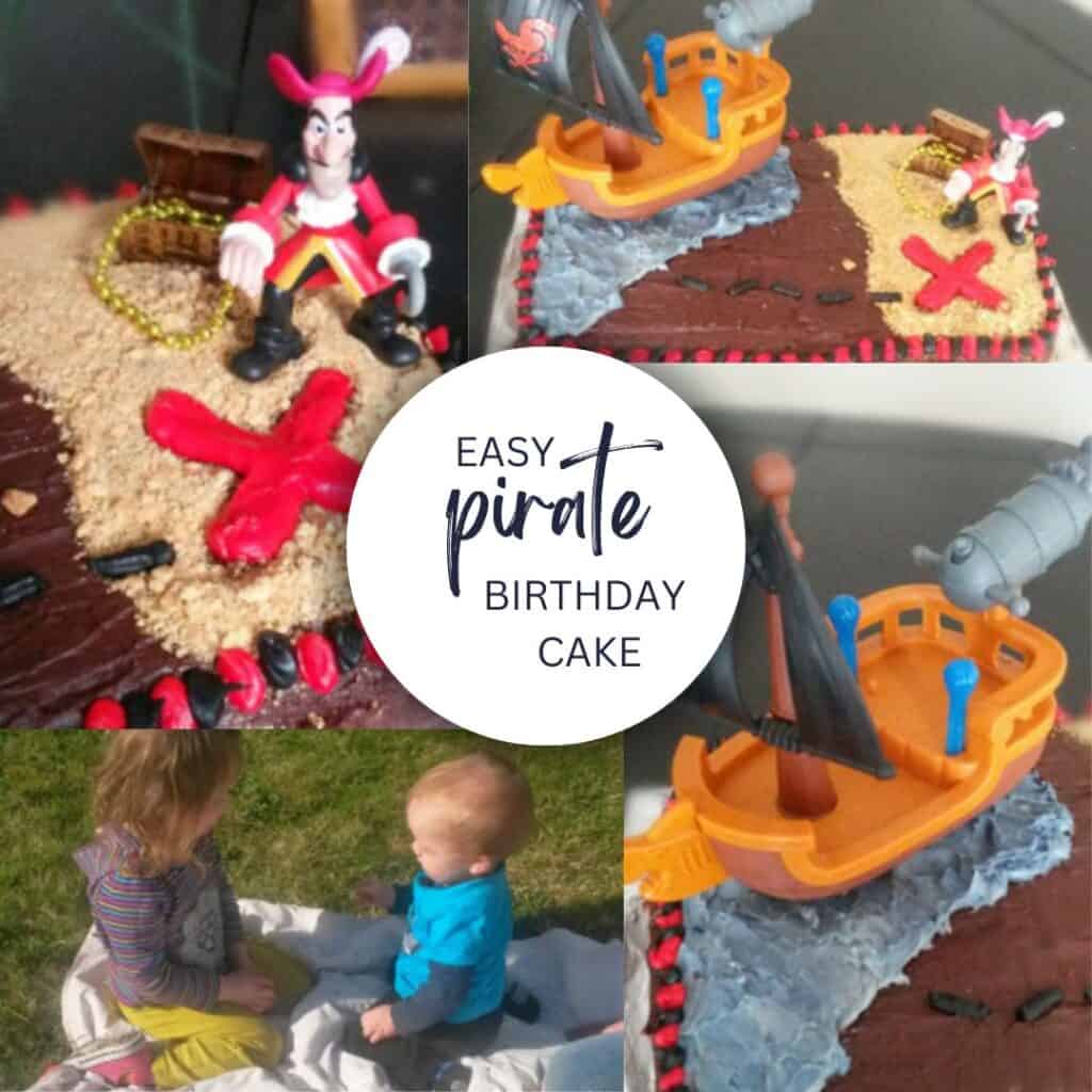 easy pirate birthday cake