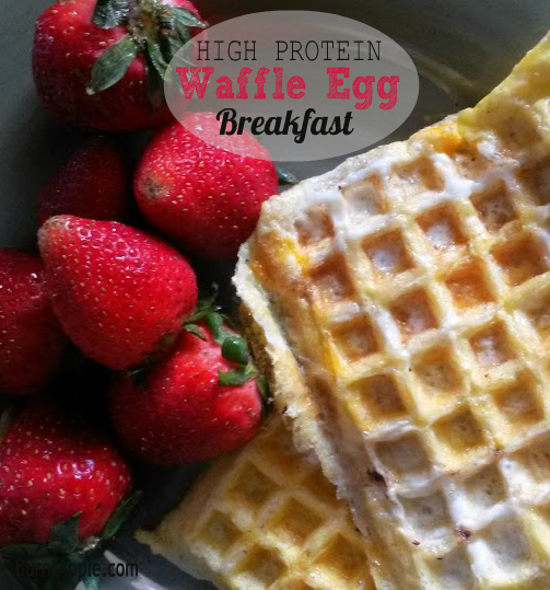 high protein waffle