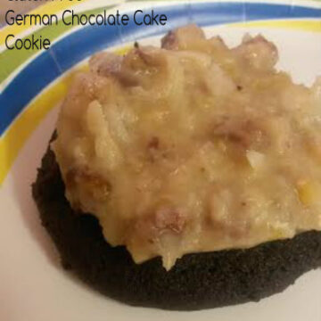 gluten free german chocolate cookie