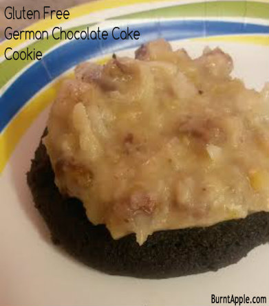 gluten free german chocolate cookie