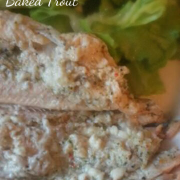 baked trout