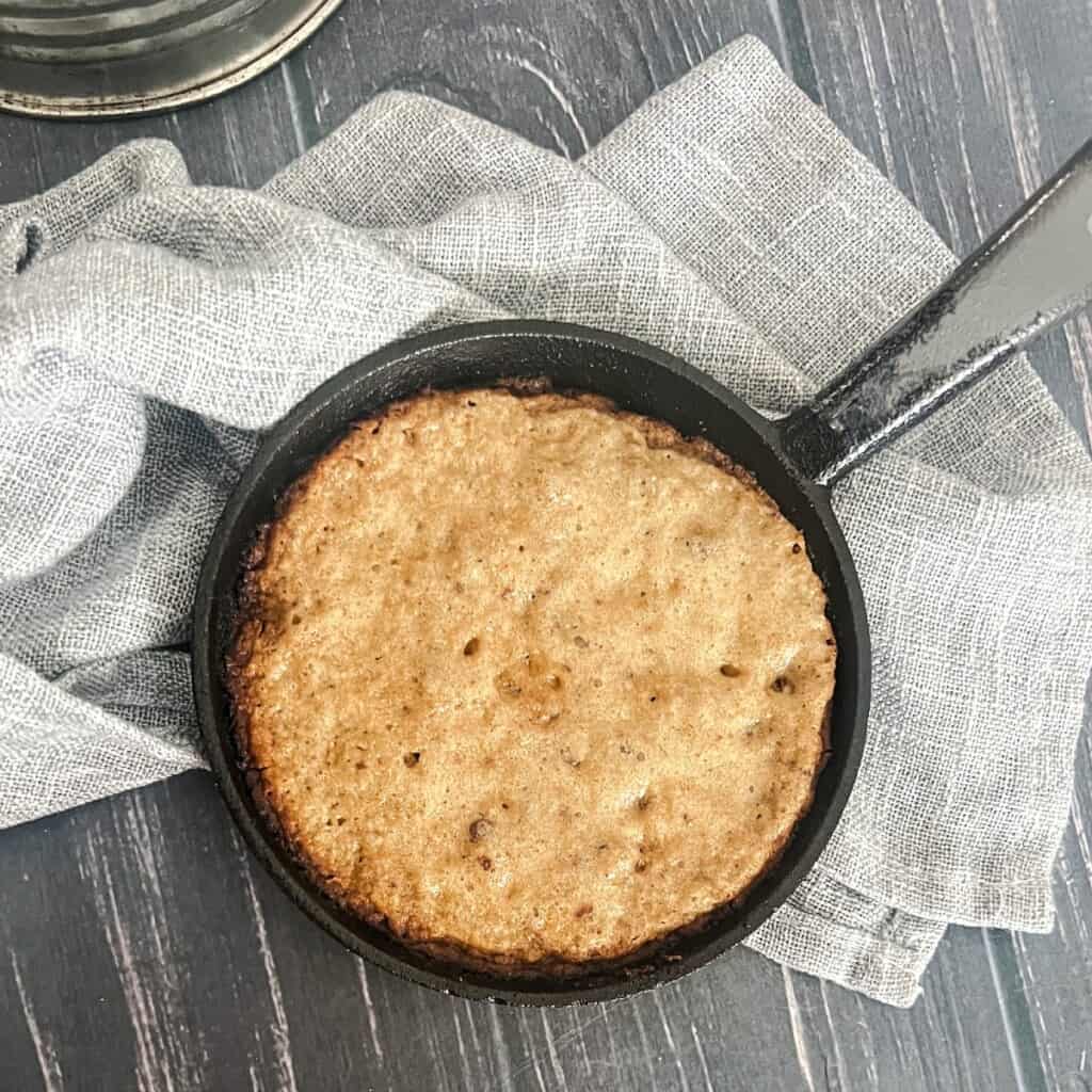 Stovetop Skillet Chocolate Chip Cookies Burnt Apple