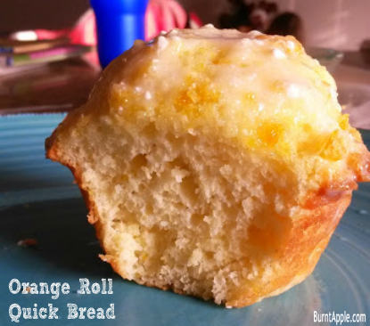 orange roll quick bread