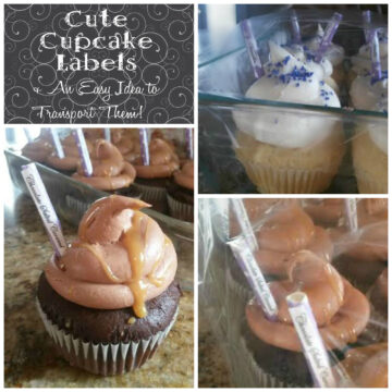 cupcake label