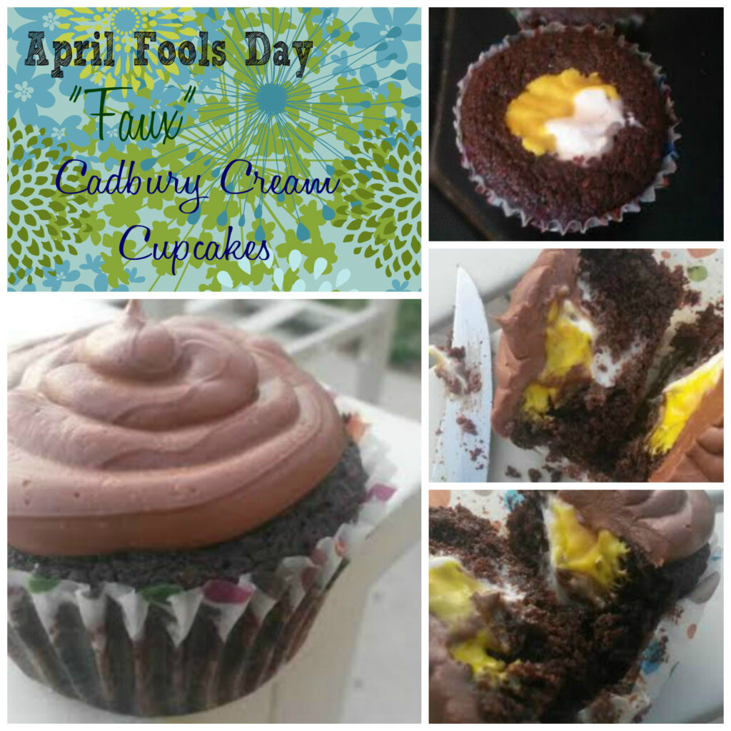 april fools day cupcakes