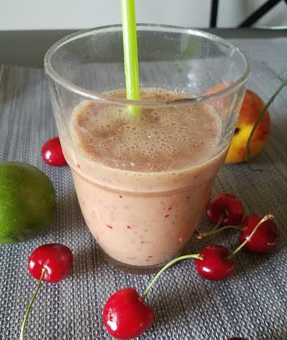 cherry limeade smoothie