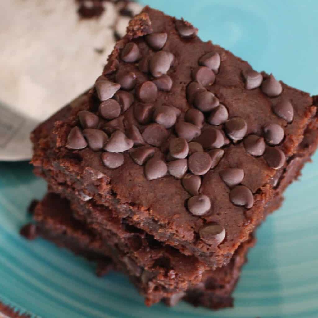 Recipe for Brownies with Honey Burnt Apple