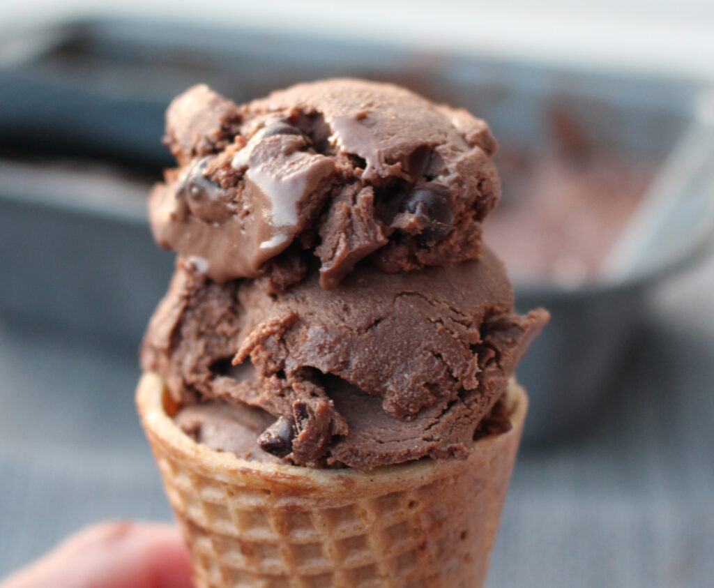 blender chocolate ice cream recipe