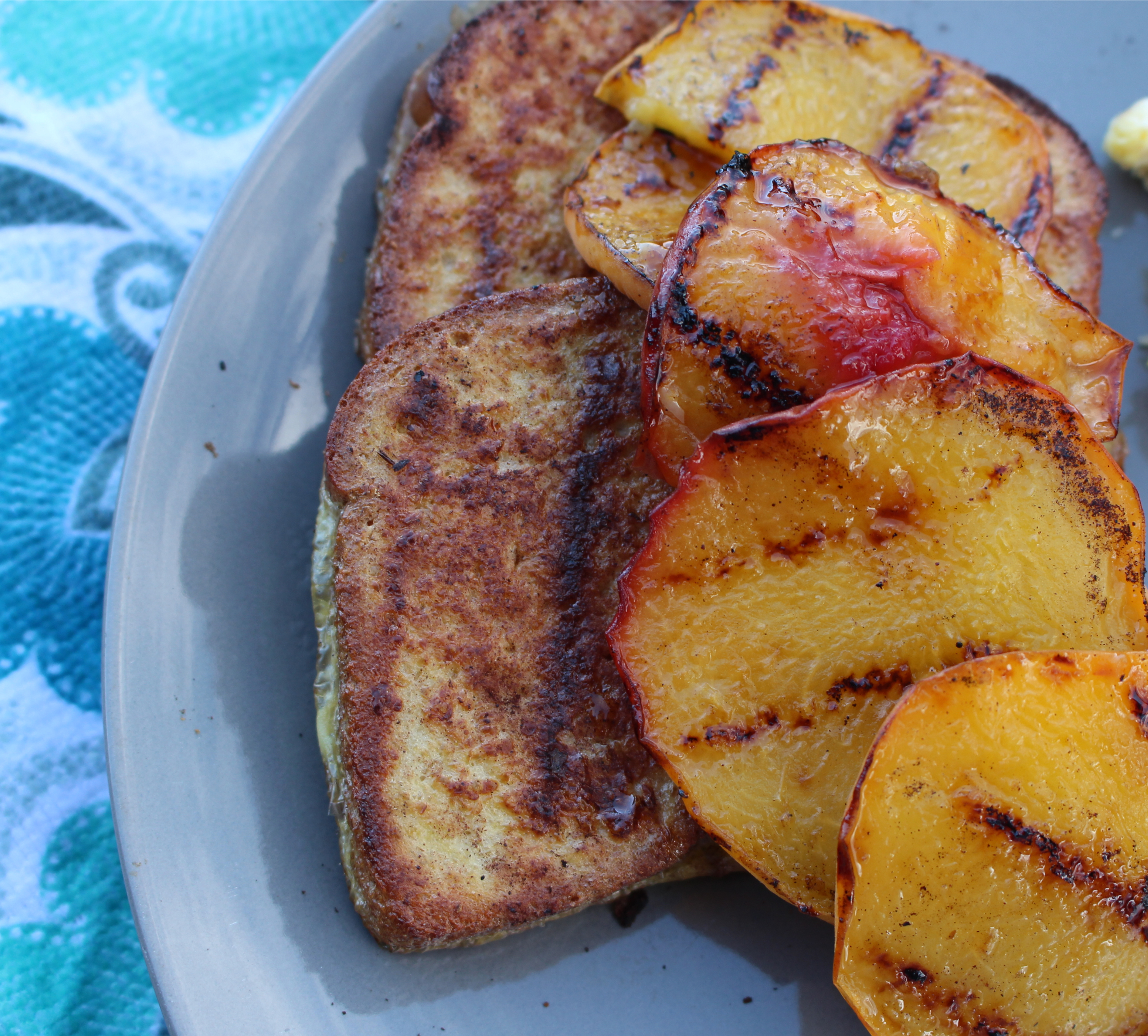 peach french toast