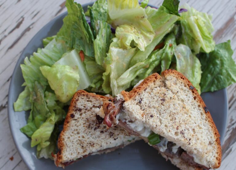 Grilled Pepperjack Steak Grilled Cheese Sandwich with Bonus! Quesadilla