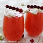 Cheers to the season! This bubbly cranberry apple spritzer combines the tartness of cranberries with the sweetness of apples, creating a light and delicious non-alcoholic treat.