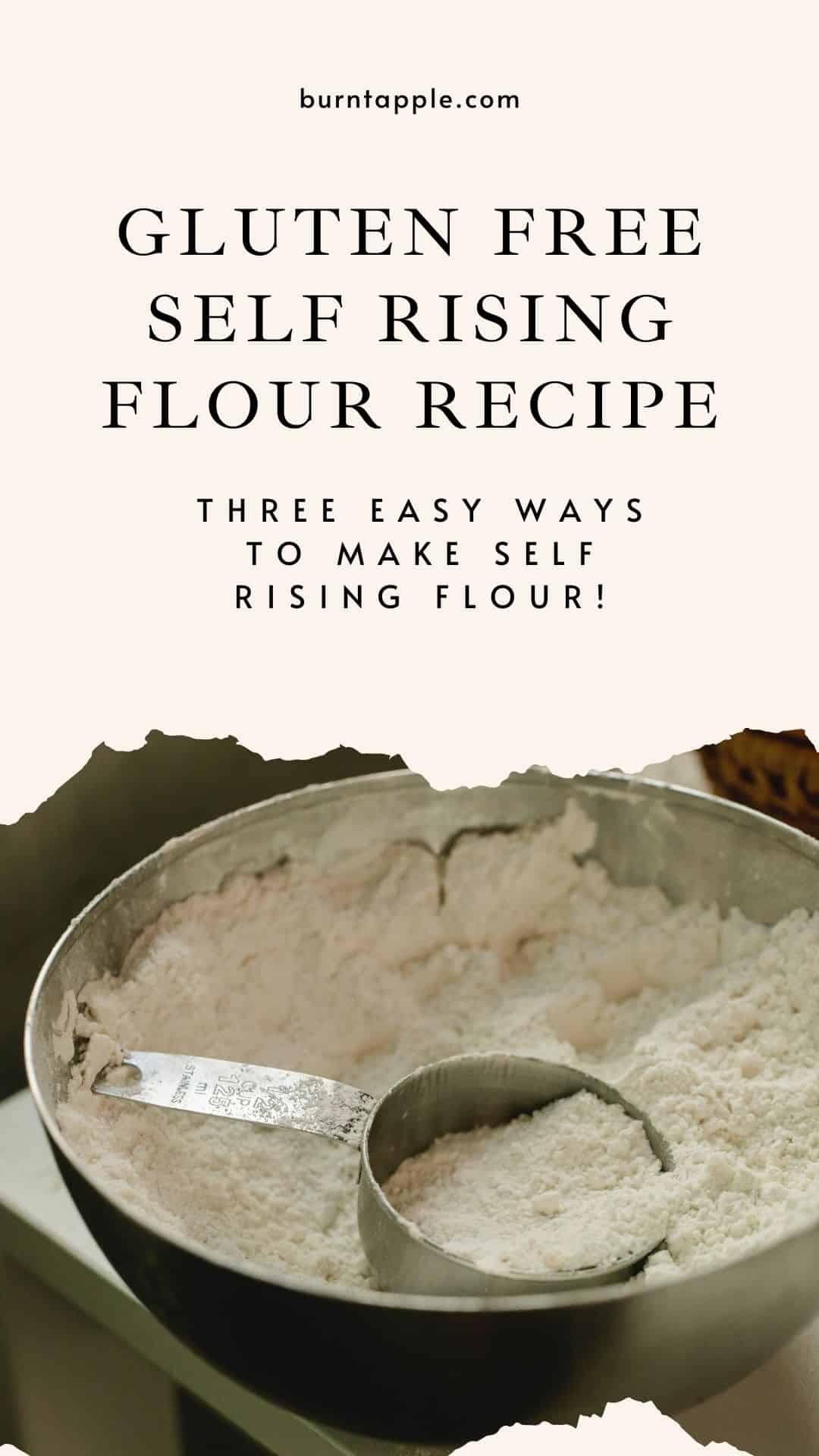 Gluten Free Self Rising Flour Recipe Burnt Apple