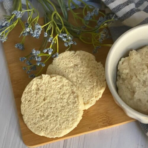 2 Ingredient Microwave Bread - Burnt Apple