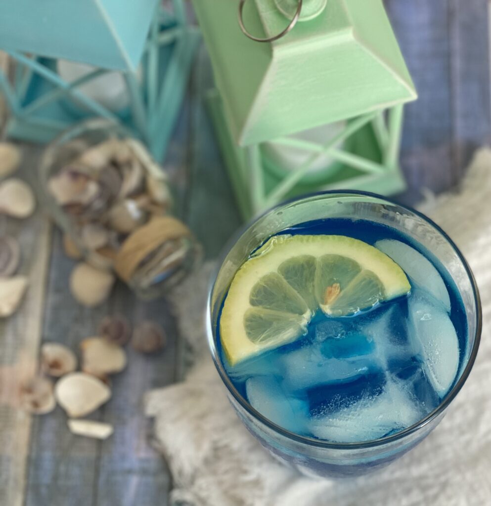 blue curacao lemonade