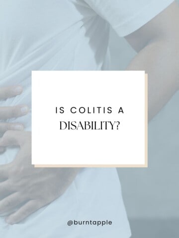 is colitis a disability