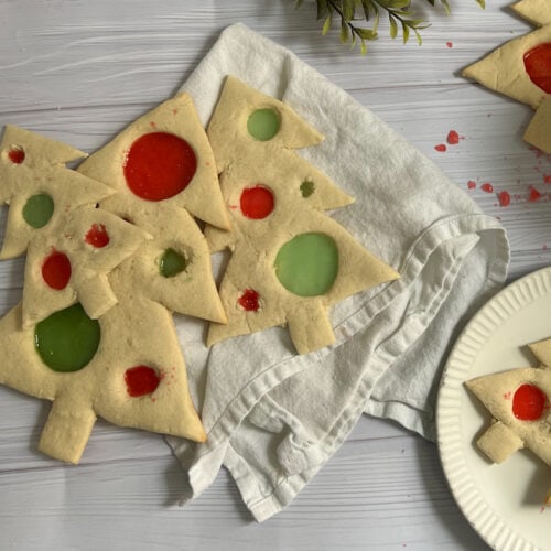 gluten free stained glass cookies