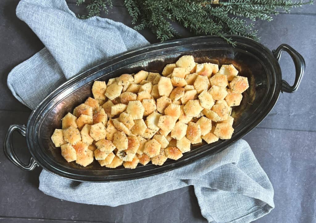 vegan dairy free ranch oyster crackers