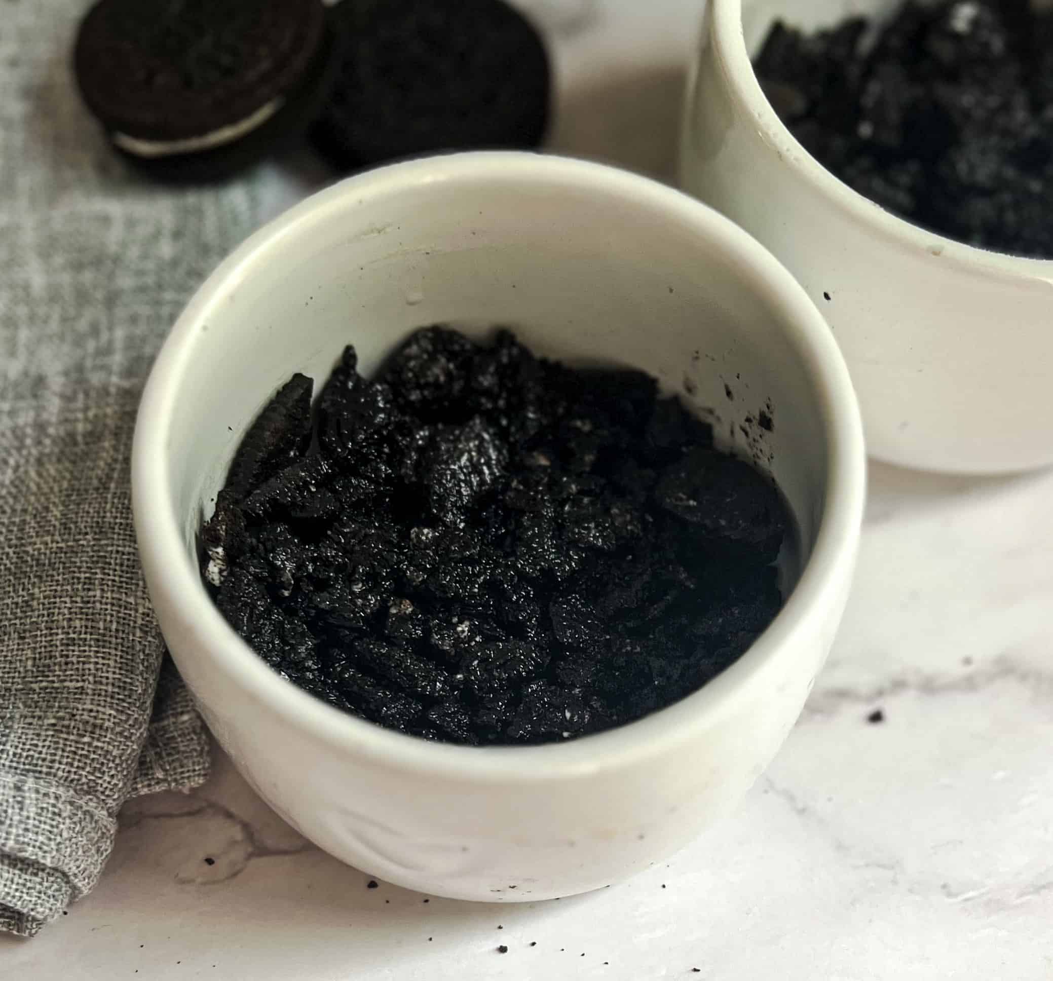 Gluten Free Oreo Pie Crust Just Two Ingredients! - Burnt Apple