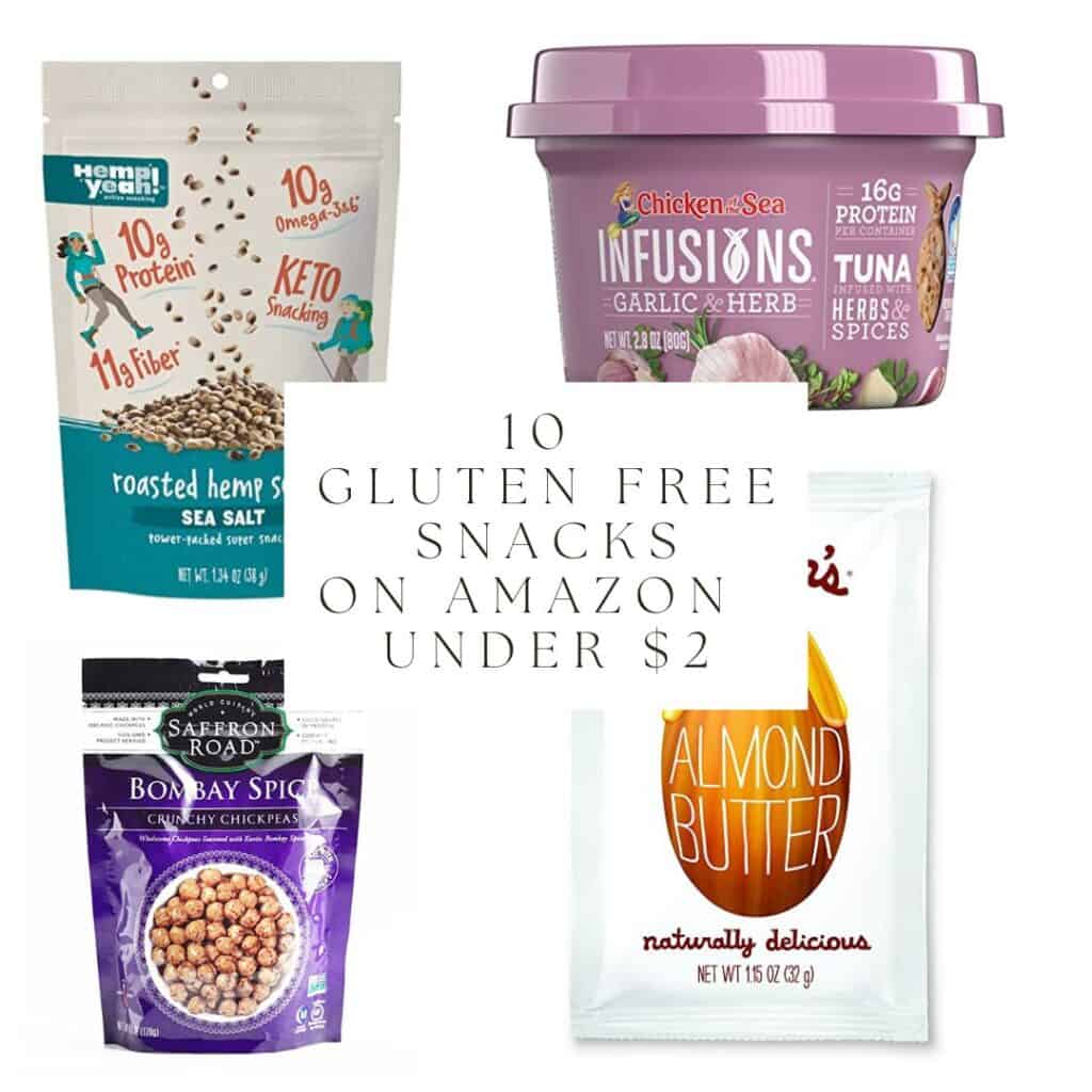 gluten free snacks on Amazon under $2