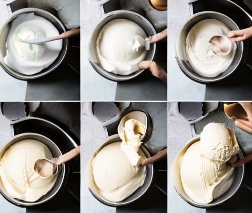 vanilla ice cream making process