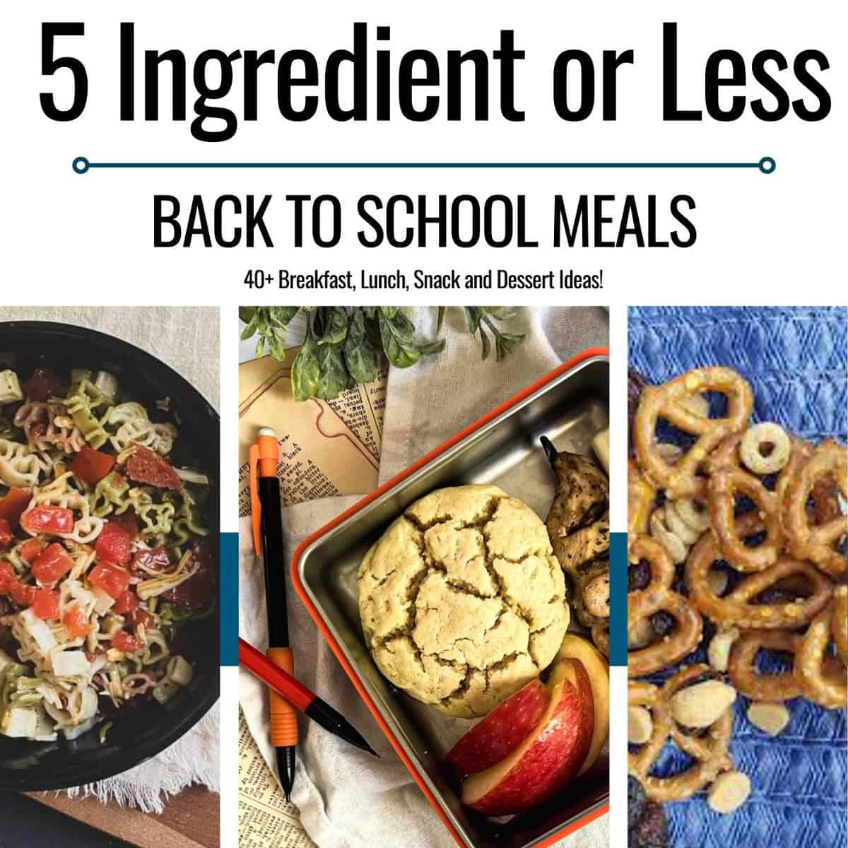 Burnt Apple offers a collection of over 40 quick and easy breakfast, lunch, snack, and dessert recipes using 5 ingredients or less, perfect for busy families and students during the back-to-school season.